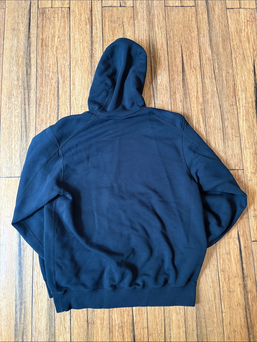 🏀Air Jordan Medium Black Red Hoodie Sweatshirt Nike Men’s - Picture 7 of 7